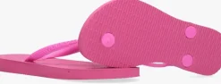 roze havaianas slippers baby brasil logo ii