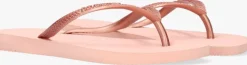 roze havaianas teenslippers slim kids