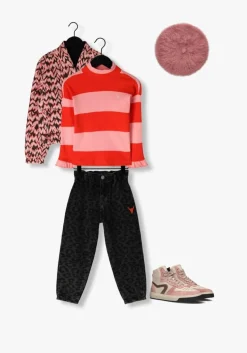 roze hip hoge sneakers h1301