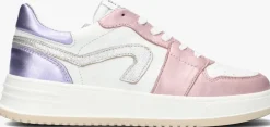 roze hip lage sneakers h1115