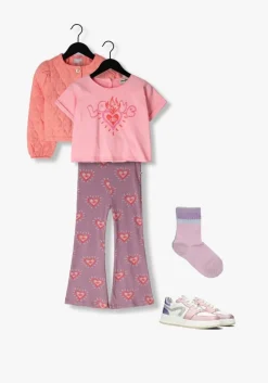 roze hip lage sneakers h1115