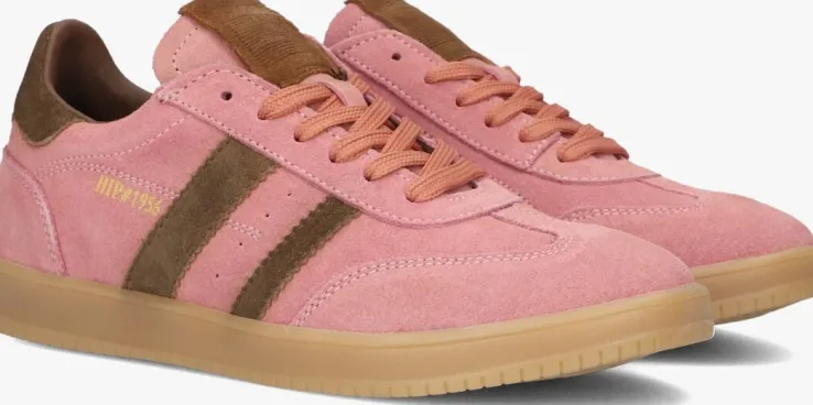 roze hip lage sneakers h1511