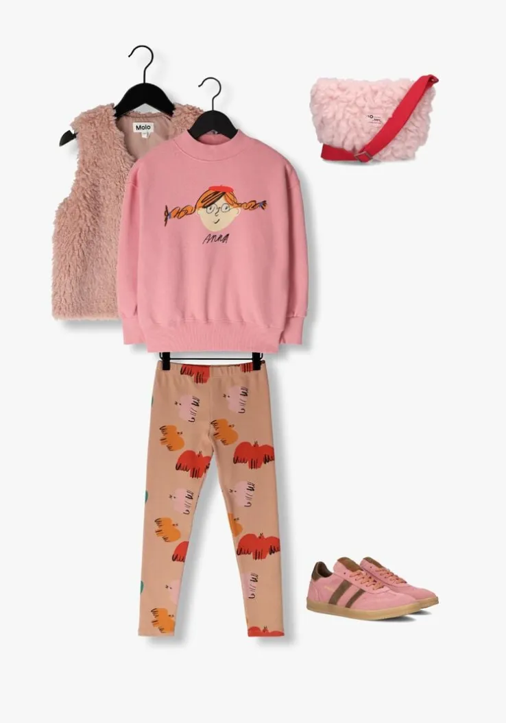 roze hip lage sneakers h1511