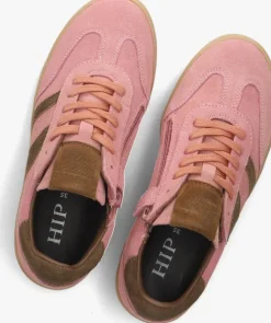roze hip lage sneakers h1511