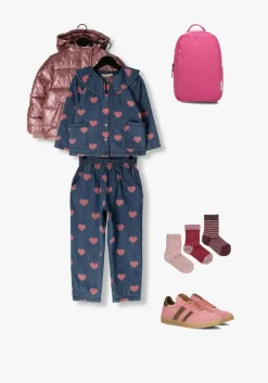 roze hip lage sneakers h1511