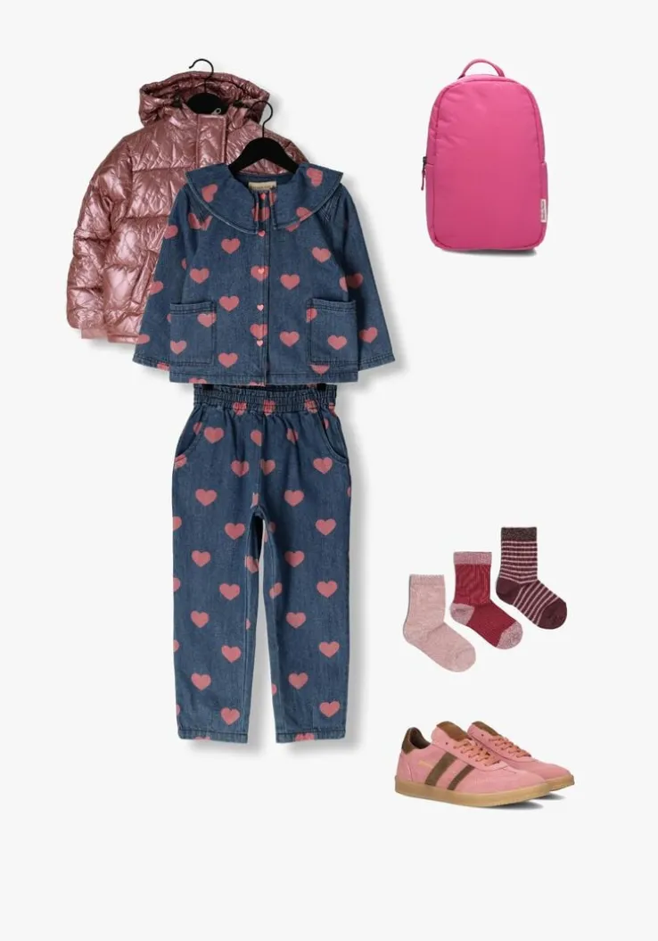 roze hip lage sneakers h1511