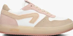 roze hip lage sneakers h1804 g