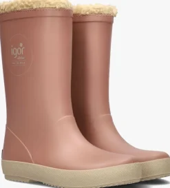 roze igor regenlaarzen splash dk borreguito