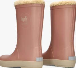 roze igor regenlaarzen splash dk borreguito