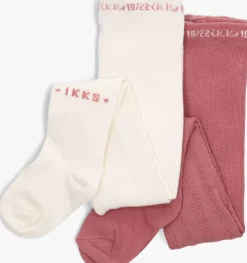 roze ikks maillots lot 2 collants