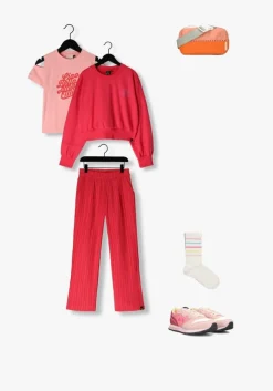 roze indian blue jeans culottes wide crickle pants