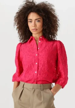 roze jansen amsterdam blouses nanne blouse fj 722 3/4 puffed sleeve