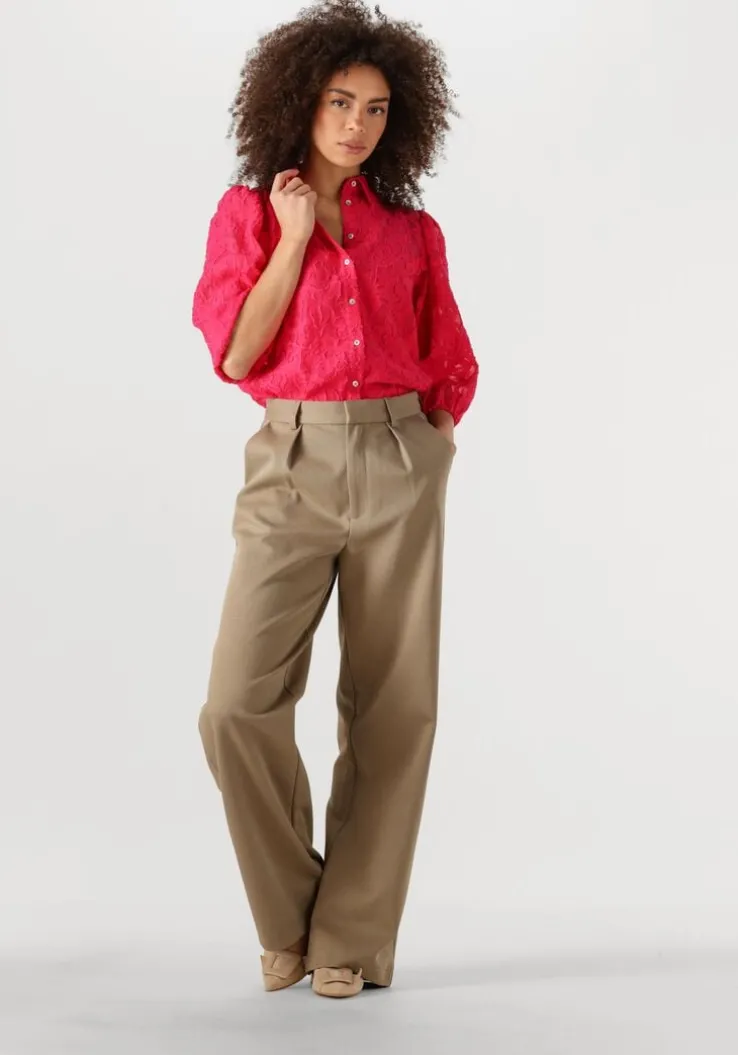 roze jansen amsterdam blouses nanne blouse fj 722 3/4 puffed sleeve