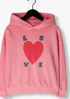 roze jelly mallow sweater love pigment hoodie