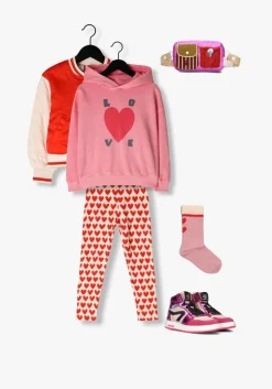 roze jelly mallow sweater love pigment hoodie