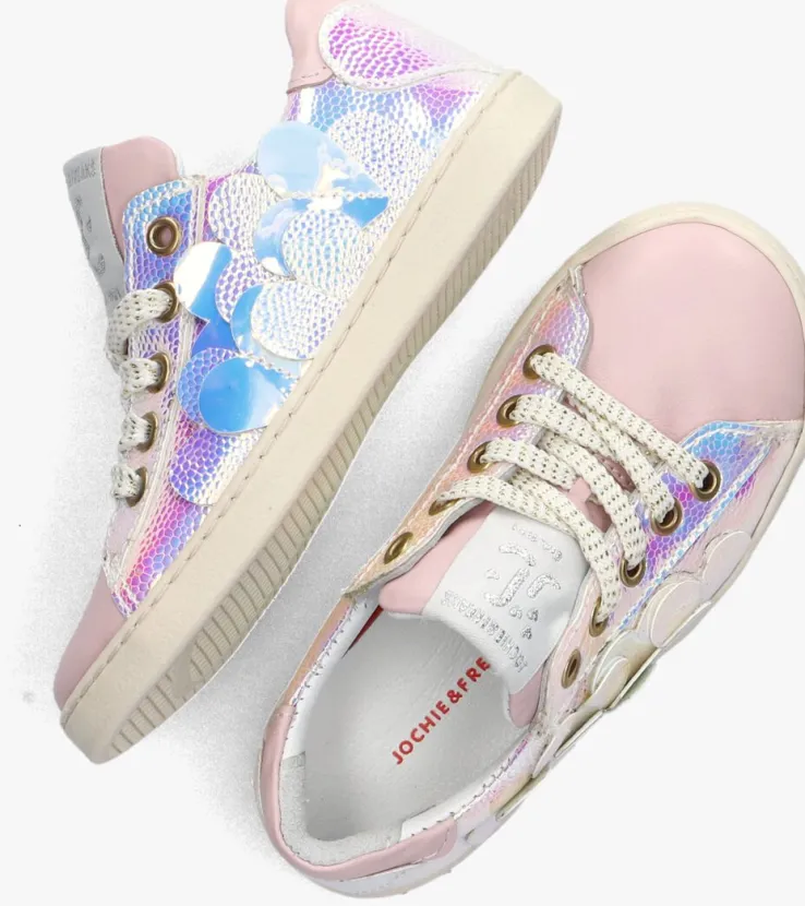 roze jochie & freaks lage sneakers coco