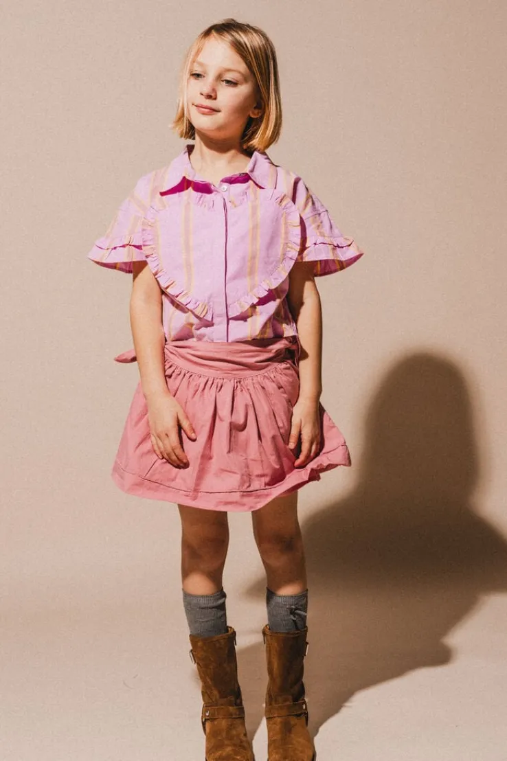 roze labo de colores minirok clara