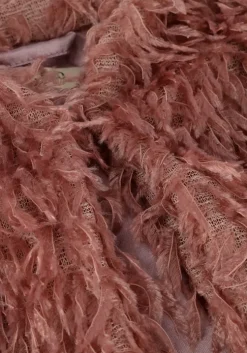 roze like flo gilet flo feather gilet