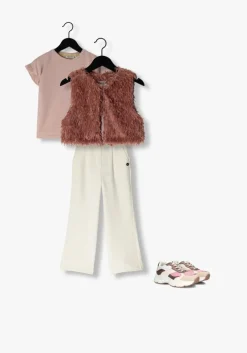 roze like flo gilet flo feather gilet