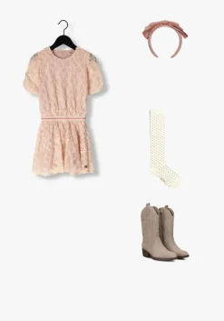 roze like flo mini jurk flo dress