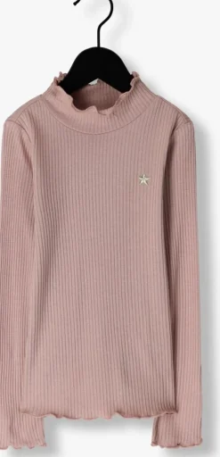 roze like flo tops & t-shirts eef rib col