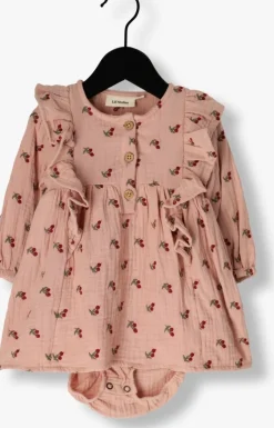 roze lil' atelier jurken nbfkoala ls loose body dress lil