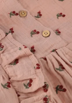 roze lil' atelier midi jurk nmfkoala ls loose dress lil