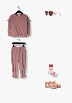 roze lil' atelier pantalon nmfdolie loose pant