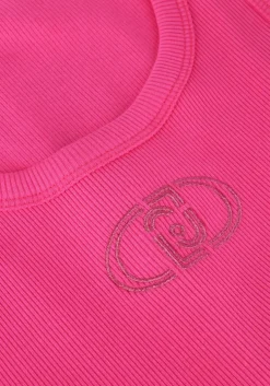 roze liu jo top 3.0 t-shirt moda s/m