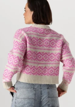 roze lollys laundry trui lottiell jumper ls
