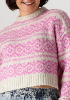 roze lollys laundry trui lottiell jumper ls