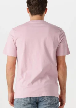 roze lyle & scott t-shirt plain t-shirt