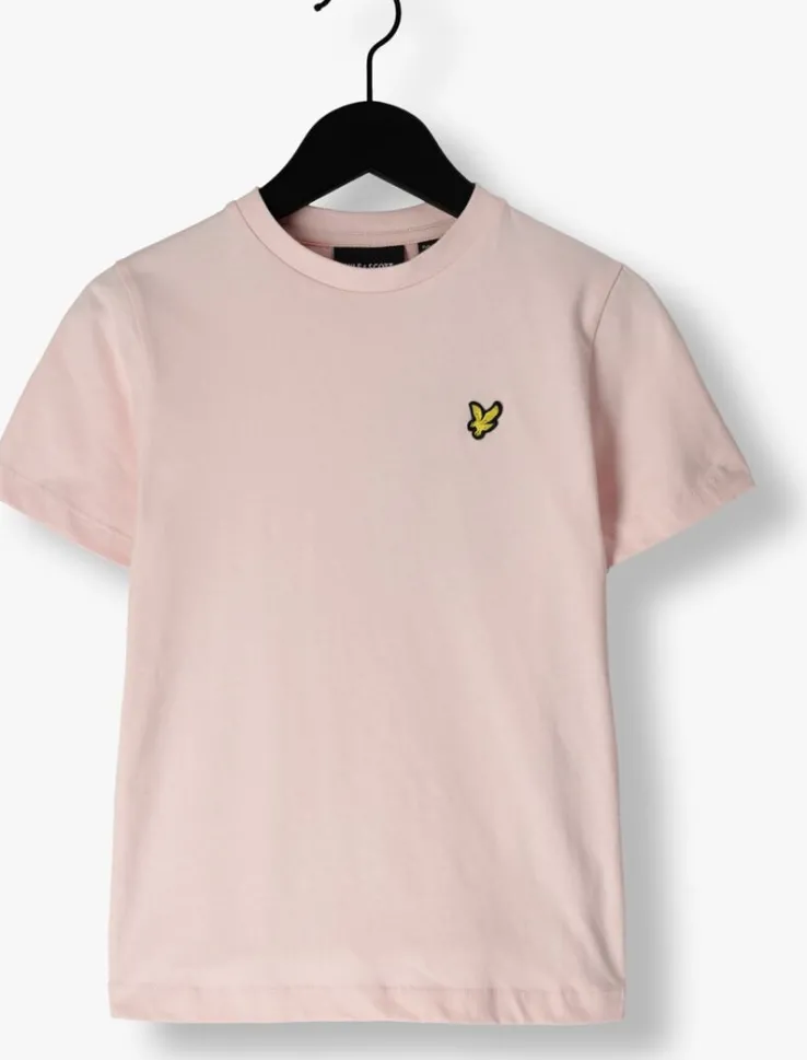 roze lyle & scott t-shirt plain t-shirt