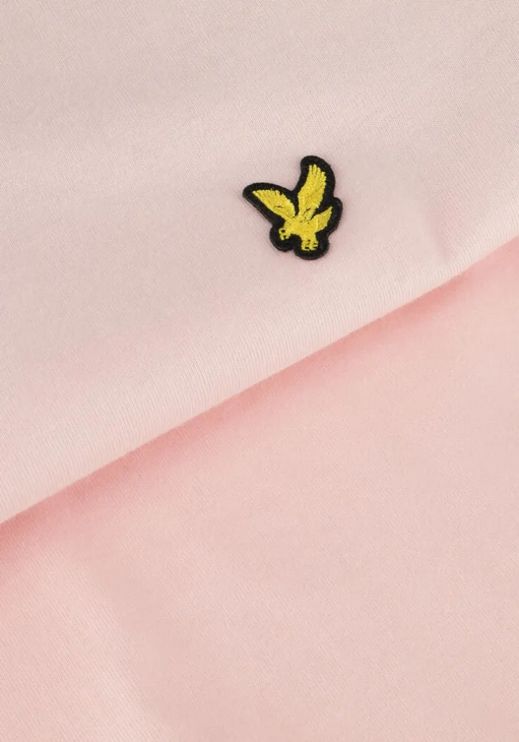 roze lyle & scott t-shirt plain t-shirt