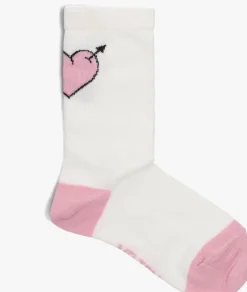 roze melton sokken amor socks