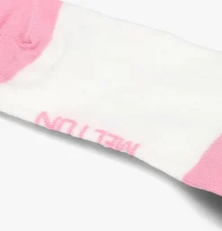 roze melton sokken amor socks
