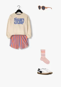 roze melton sokken slim stripes socks