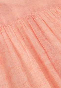 roze mes demoiselles midi jurk shirt diane