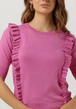 roze minus top vesia knit t-shirt