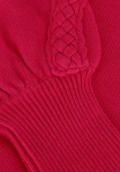 roze minus trui vera high neck knit pullover