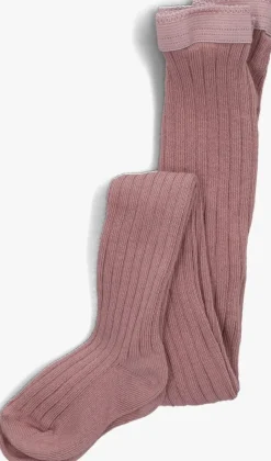 roze mp denmark maillots cotton rib tights