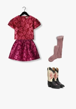 roze mp denmark maillots cotton rib tights