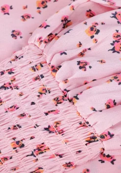 roze neo noir midi jurk eva precious rose dress