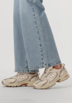 roze new balance lage sneakers u530