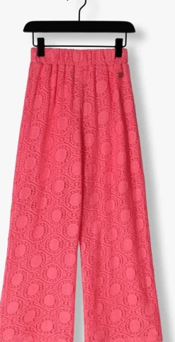 roze nik & nik flared broek kimba pants