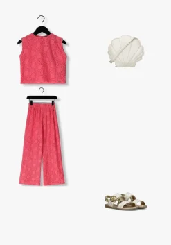 roze nik & nik flared broek kimba pants