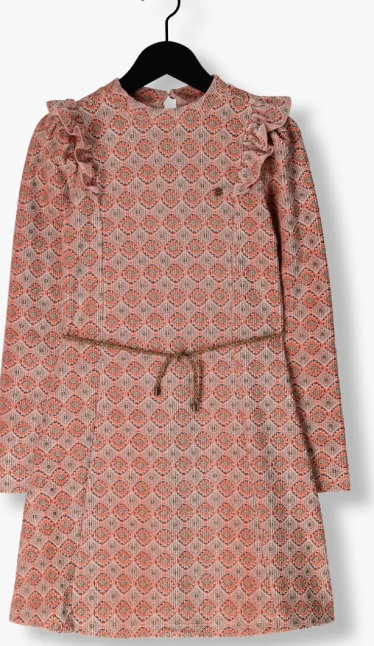 roze nono mini jurk max aop rib dress