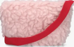 roze nono schoudertas buffer fluffy fur bag