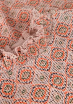 roze nono tops & t-shirts kos aop rib shirt