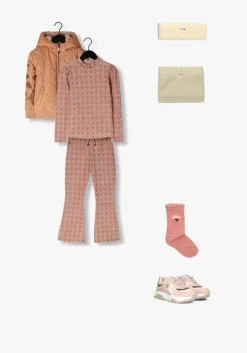 roze nono tops & t-shirts kos aop rib shirt